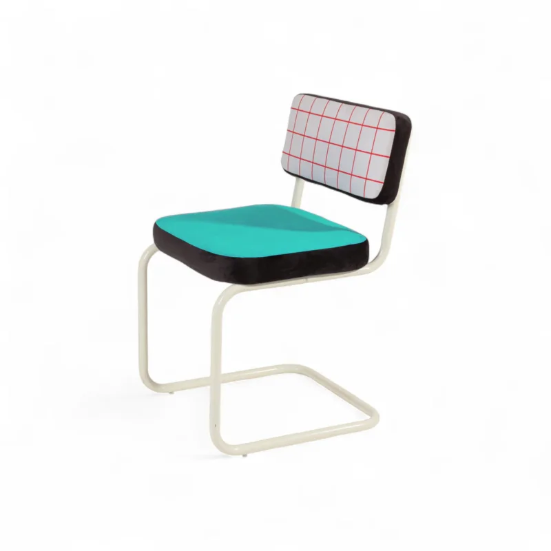 Superchair röd rutnätsstol - 16503 Rea