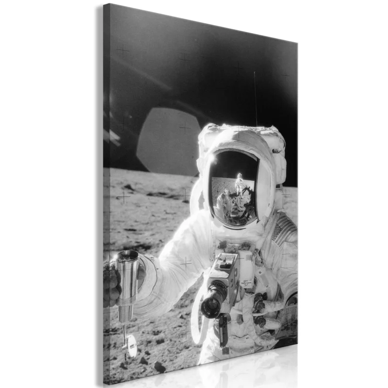 Snabb frakt Konsttryck på duk 'Profession of Astronaut Vertical'