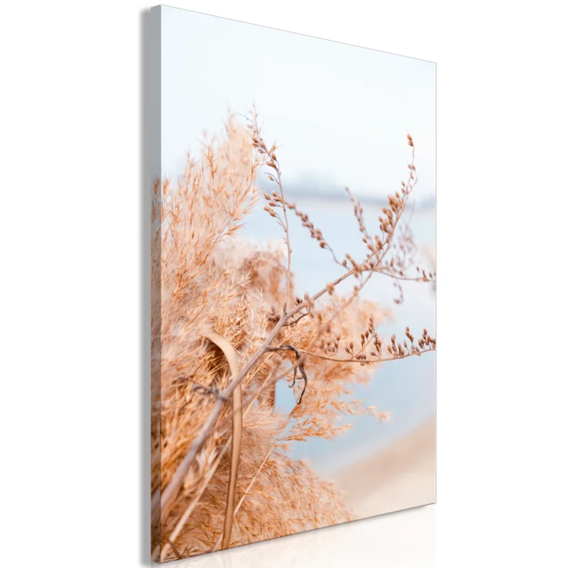 Snabb frakt Konsttryck på duk 'Sophisticated Twigs Vertical'