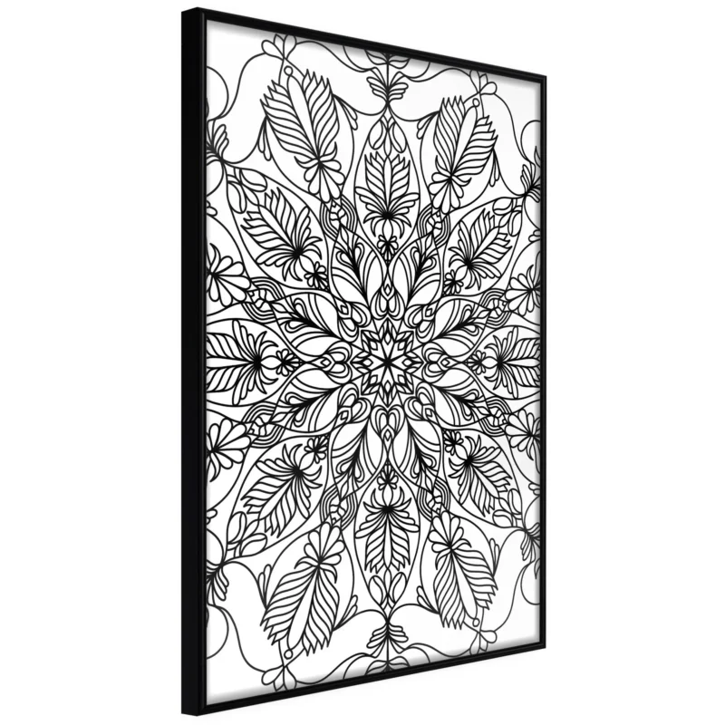 Poster 'Colour Your Own Mandala I' Erbjudandepris