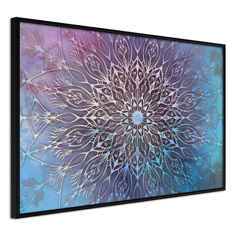 Poster 'Blue and Pink Mandala' Sänkt pris