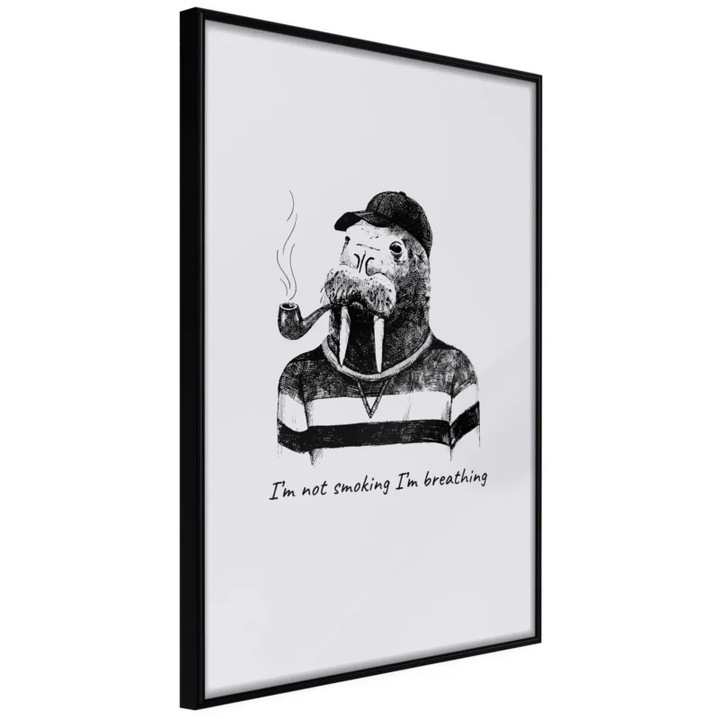 Beställ idag Poster 'I'm Not Smoking. I'm Breathing'