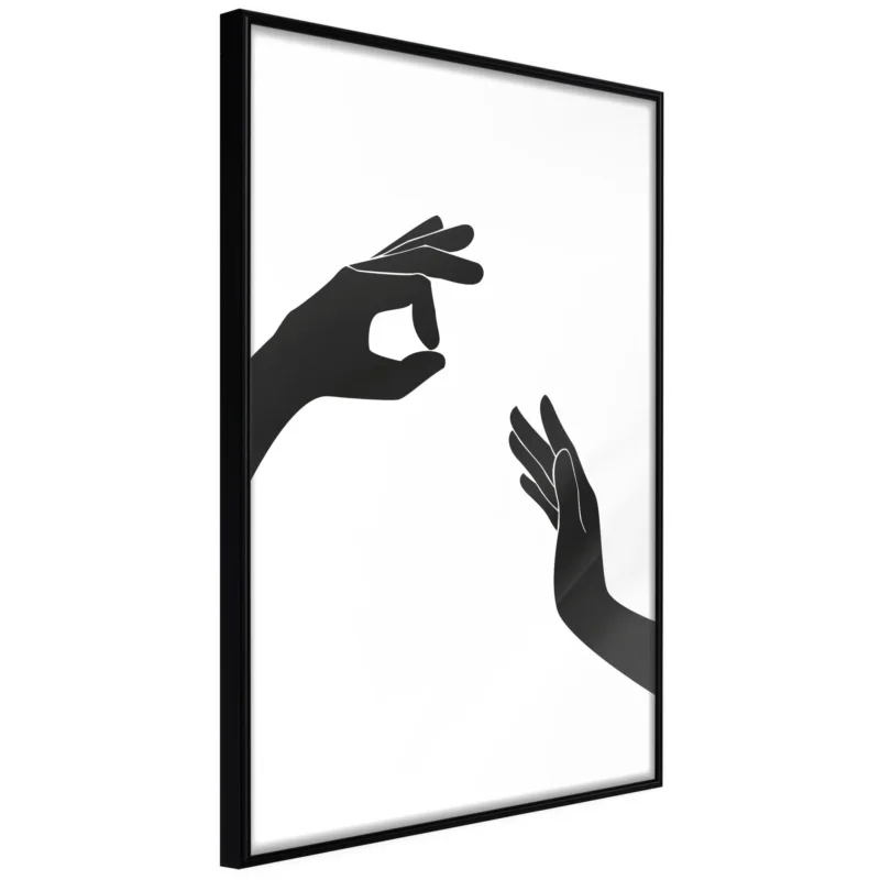 Poster 'Language of Gestures I' Billig