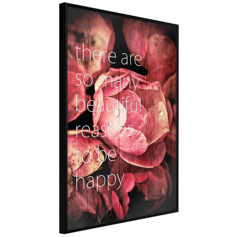 Poster 'Many Reasons to Be Happy' Lågt pris
