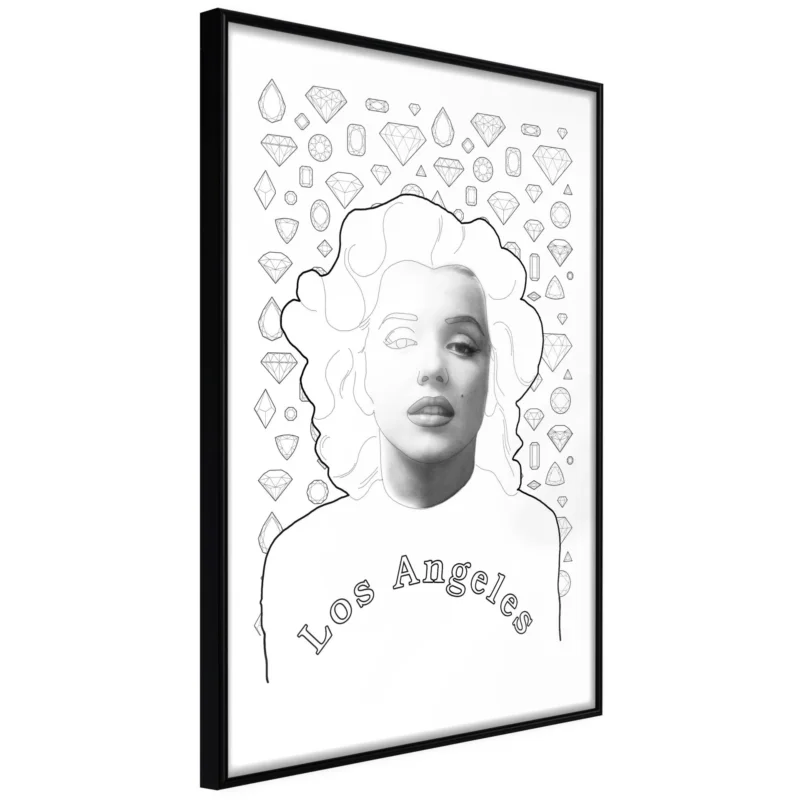 Billig Poster 'Marilyn in Los Angeles'