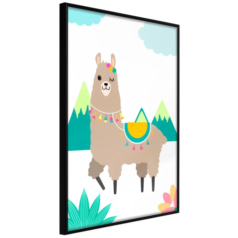 Poster 'Unusual Lama' Outlet