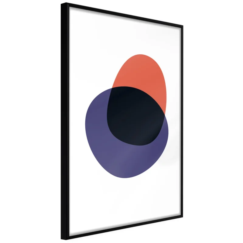 Poster 'White, Orange, Violet and Black' Utförsäljning