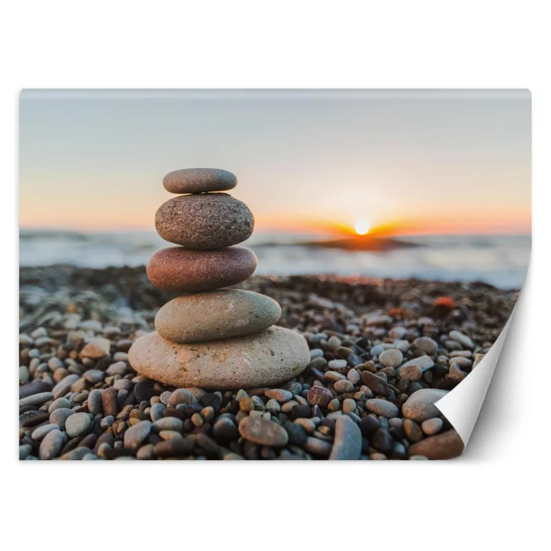 risnedsättning Tapet 'Pebble Zen'