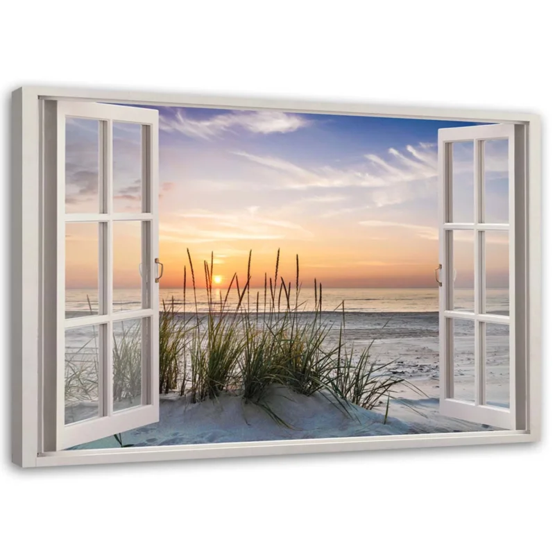 Canvastryck 'Pane Glow' Expressleverans