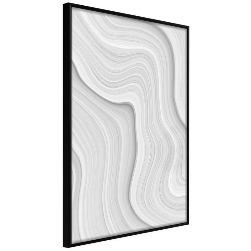 Reapris Poster 'Snow Contour Lines'