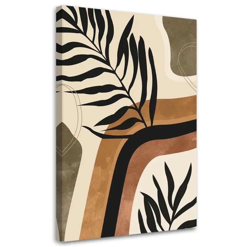 Handla nu Canvastryck 'Botanical Leaf Pattern 3'