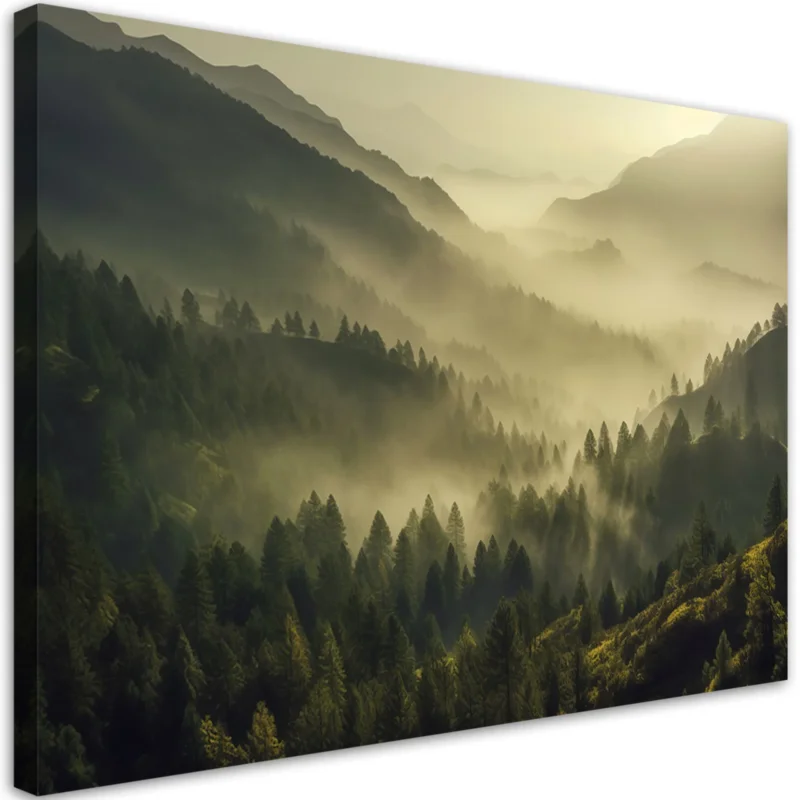 Canvastryck 'Misty Forest' Beställ idag