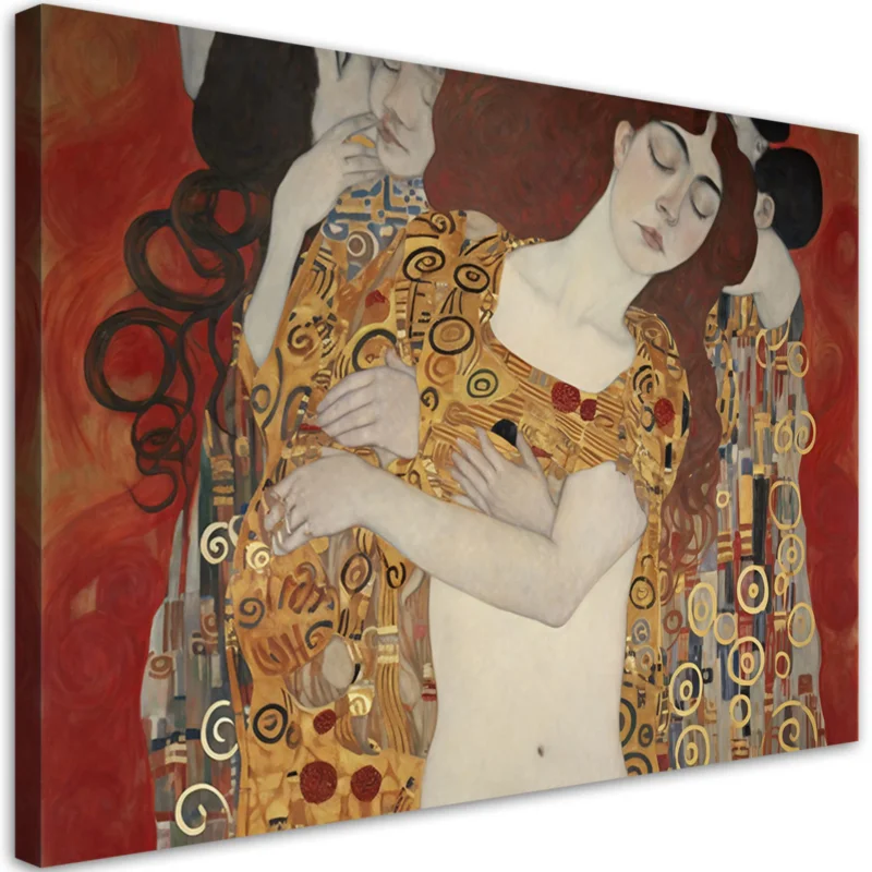 Canvastryck 'Klimt - People 2' Trygg betalning