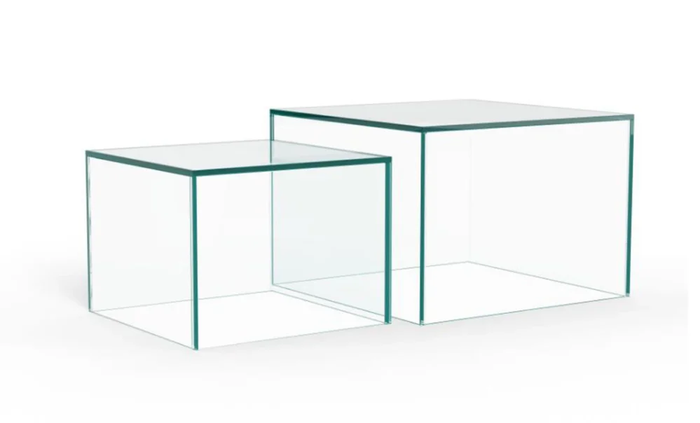 Rea DAISY Soffbord Glas 2-set Klar