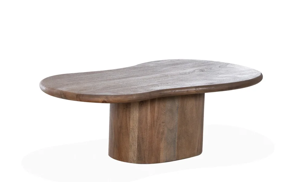 Fri frakt PARISA Soffbord Oval Natur