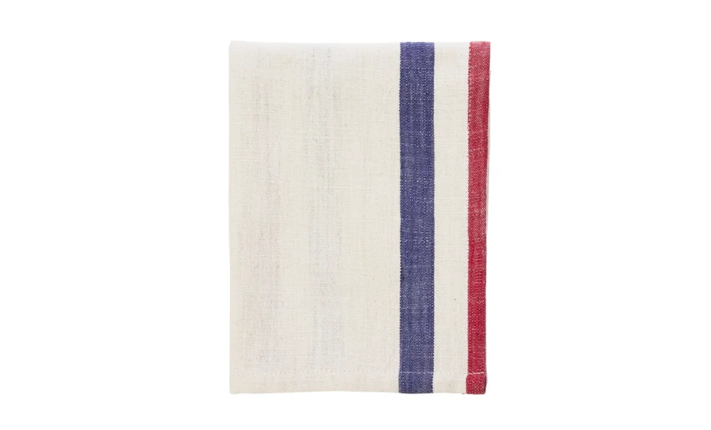 Endast denna vecka KÖKSHANDDUK 50x70 Offwhite/Blå/Röd