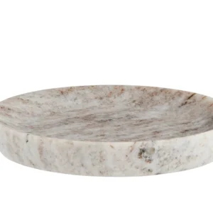 Utförsäljning ROUND Marmorbricka Beige
