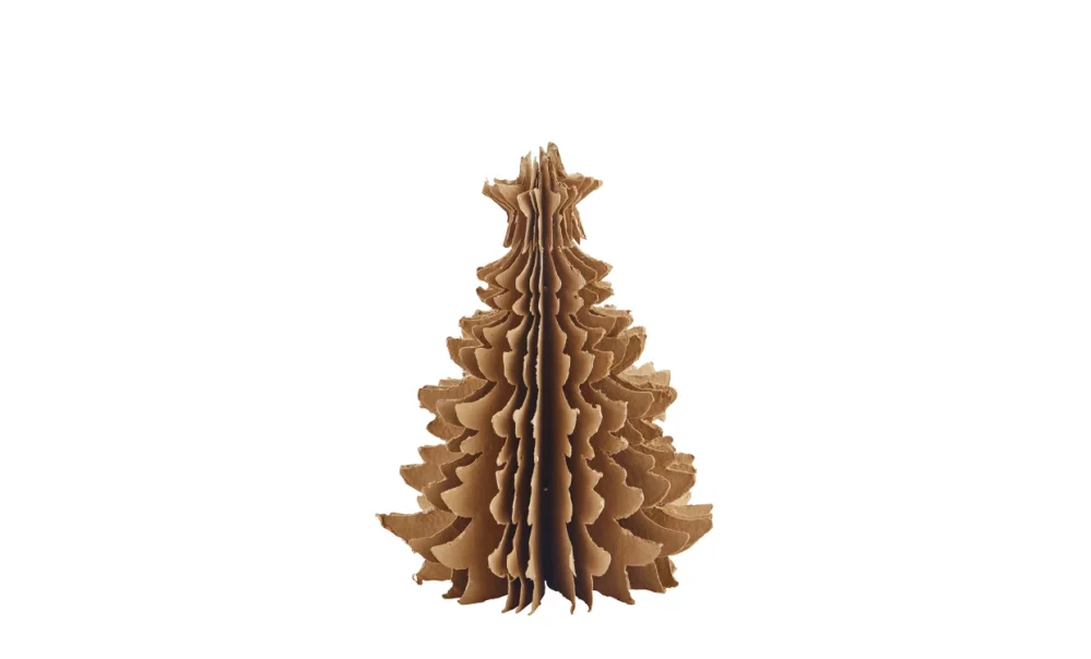 Pappersgran 45cm Brun Reapris