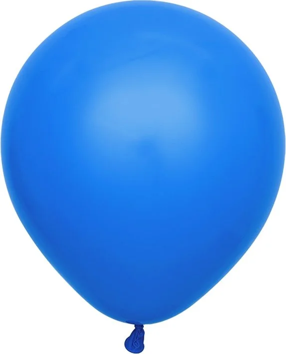Billigare Miniballonger enfärgade - Premium 13 cm - Blue