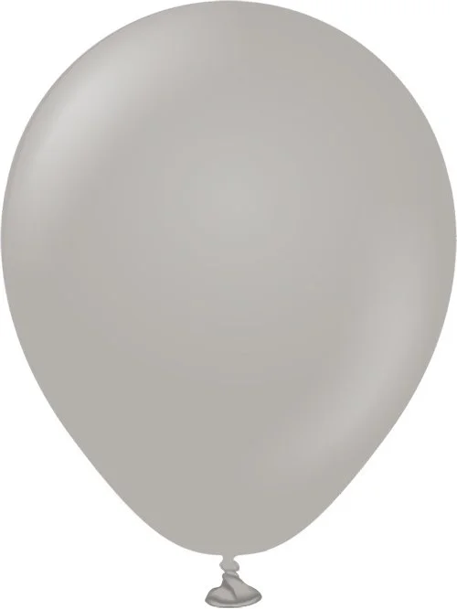 Miniballonger enfärgade - Premium 13 cm - Grey Kundfavorit