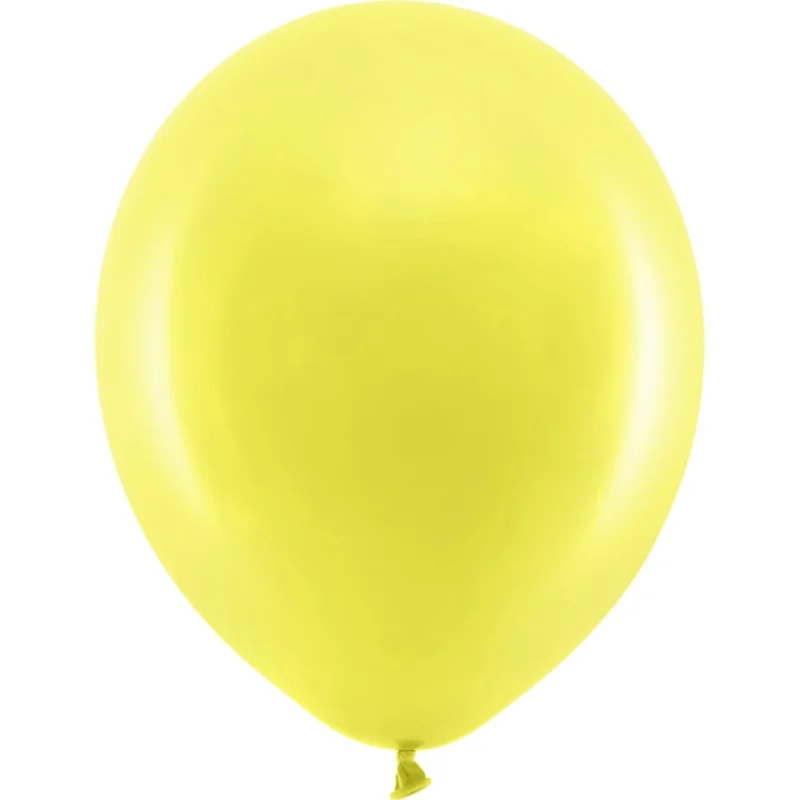 Pastellballonger - Standard 30 cm - Gul Köp nu