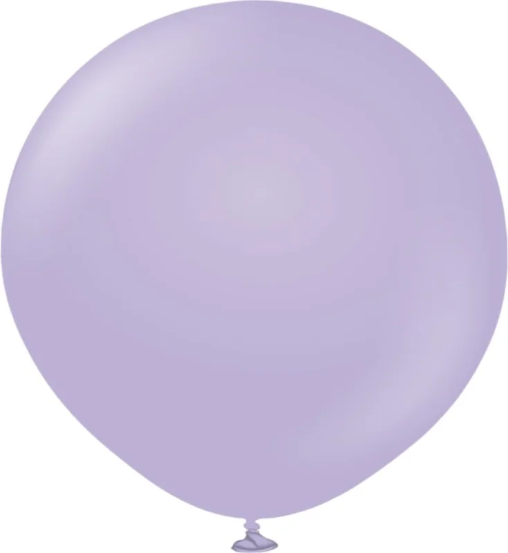 Ballonger enfärgade - Premium 60 cm - Lilac Nedsatt pris