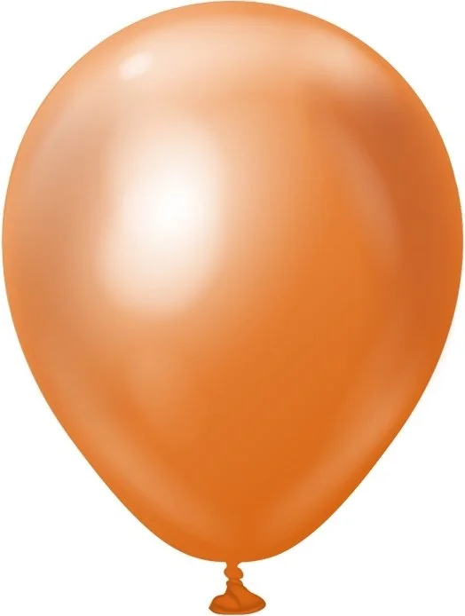 Fynd Miniballonger enfärgade - Premium 13 cm - Copper Chrome