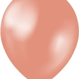 Miniballonger enfärgade - Premium 13 cm - Metallic Rose Gold Erbjudande
