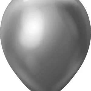 Miniballonger enfärgade - Premium 13 cm - Space Grey Chrome Bästa pris