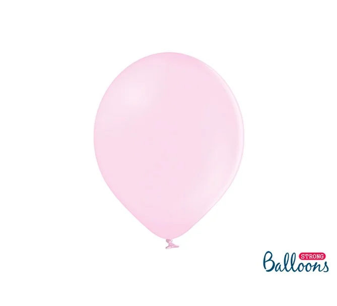 Endast idag Ballonger pastell matt ljusrosa, 10-pack