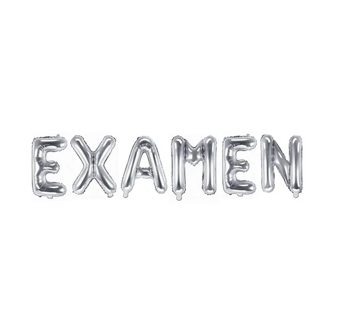 Ballonggirlang "EXAMEN" silver Köp nu