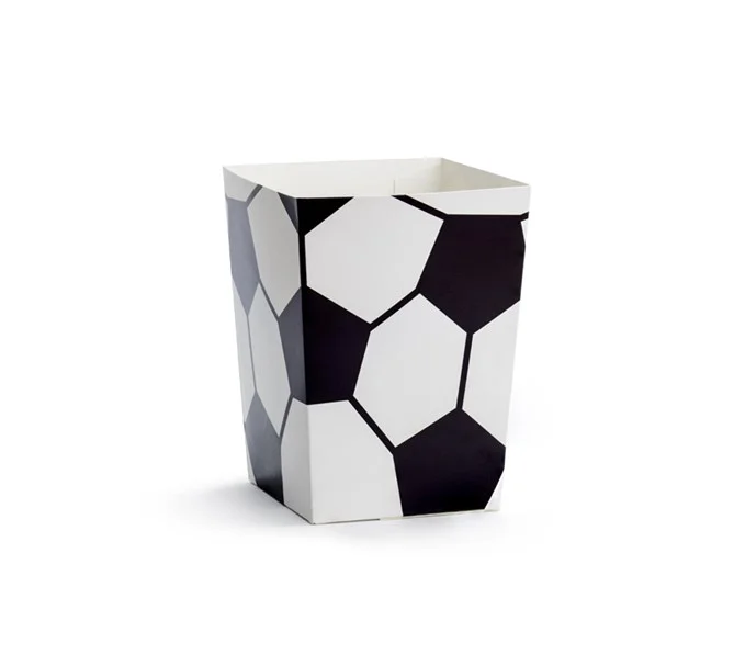 Begränsad tid Popcorn boxar Fotboll, 6-pack