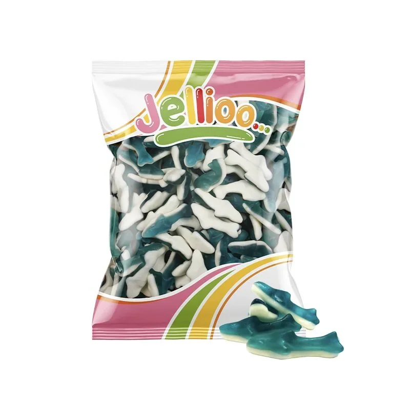 Rabatter Jellio Blå Hajar 1 kg
