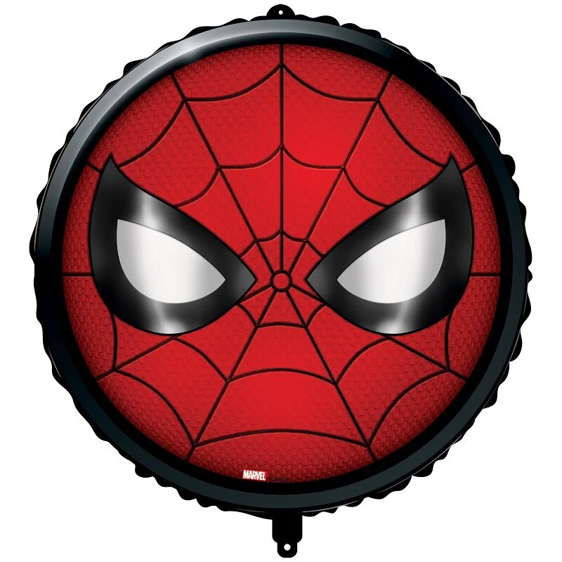 Expressleverans Spiderman - Face Folieballong med ballongvikt 46 cm