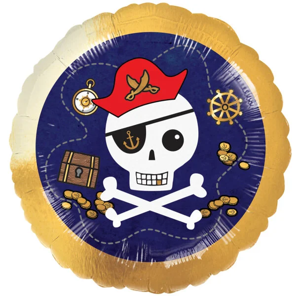 Beställ idag Pirates Map - Folieballong 43 cm