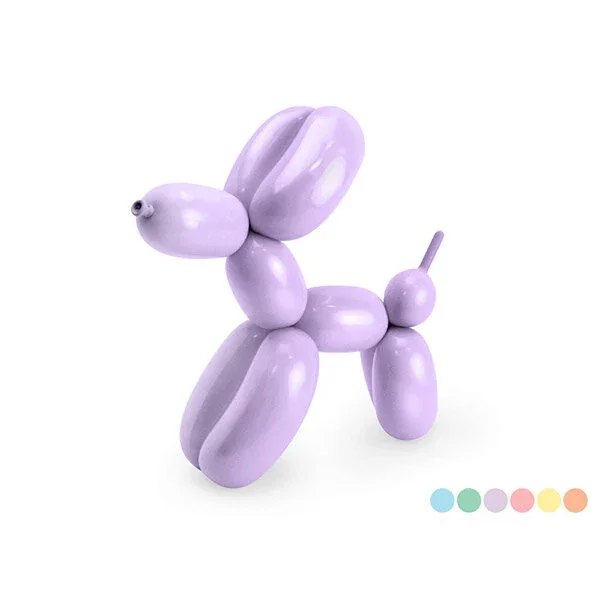 Figurballonger, Pastellmix 30-pack Säker betalning