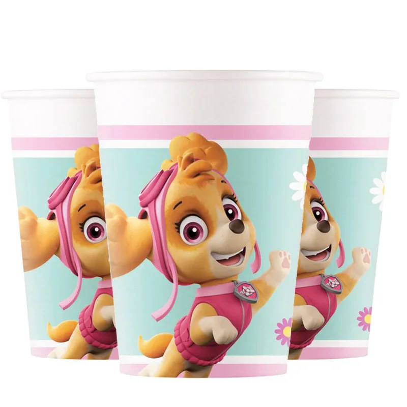 Paw Patrol Skye & Everest - Pappmuggar 8-pack Beställ idag