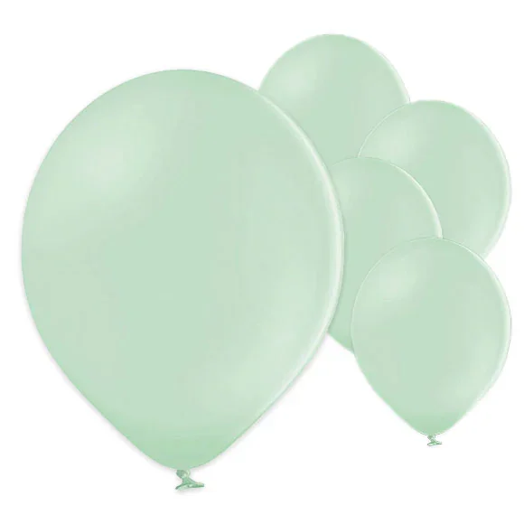 Bästa pris Ballonger Pistagegrön Pastell 30 cm, 50-pack