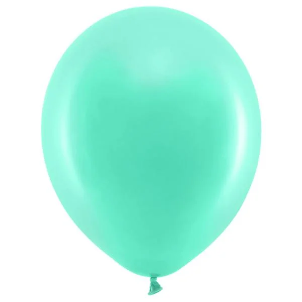 Rainbow Latexballonger Pastell Mintgröna Snabb leverans