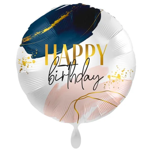Extra rabatt Happy Birthday Ballong Modern Birthday