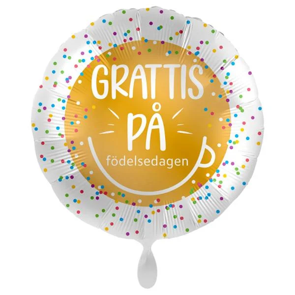 Grattis På Födelsedagen Ballong Anniversary Birthday Erbjudandepris
