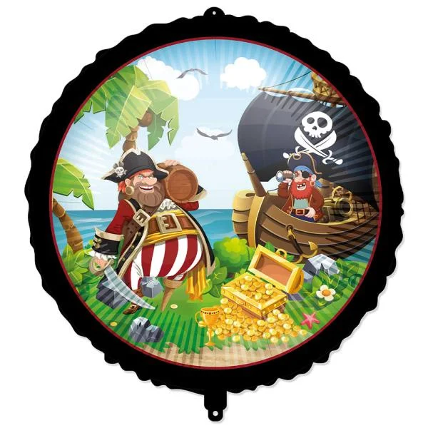 Trygg betalning Pirates Island Folieballong
