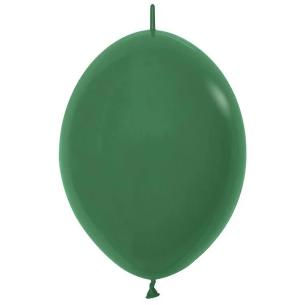 Beställ nu Länkande Latexballonger Grön (10-pack)