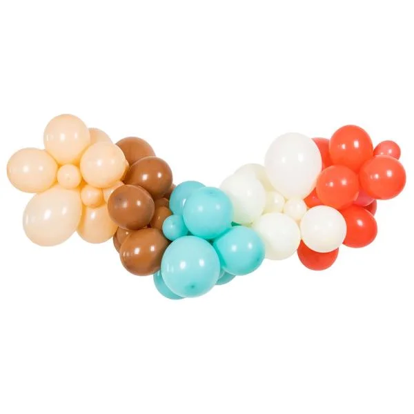 Köp nu Ballonggirlang Vintage Teddy 66-pack