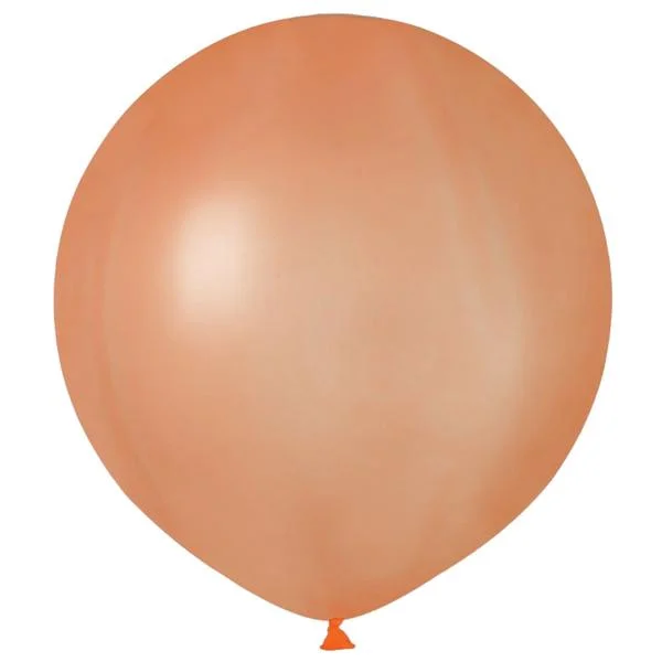 Billig UV Latexballonger Neonorange 48 cm (10-pack)
