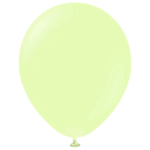 Extra rabatt Latexballonger Macaron Pistage 30 cm (10-pack)