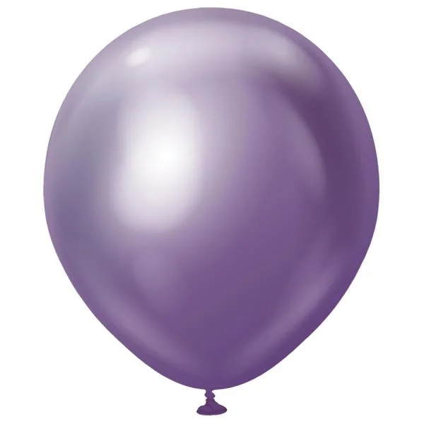 Handla nu Latexballonger Lila Krom 45 cm (5-pack)