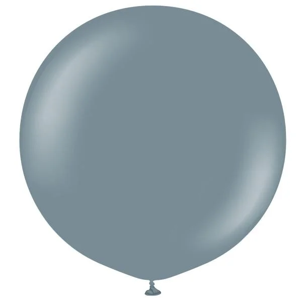 Latexballonger Retro Jeansblå 90 cm 2-pack Snabb leverans