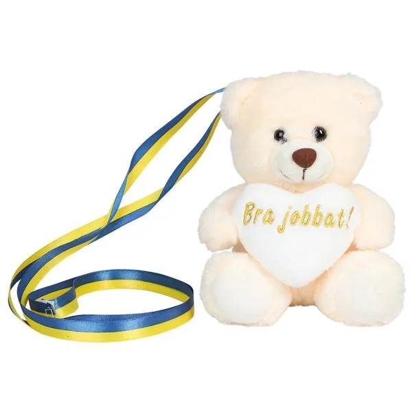 Studentnalle Björn Bra Jobbat 16 cm Snabb frakt