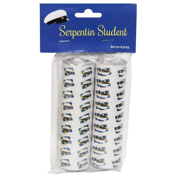 Snabb leverans Student Serpentin 2-pack